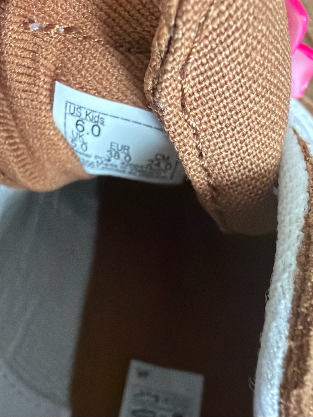Vans Brown Suede Old Skool Sneakers with White Stripe - Picture 5 of 6